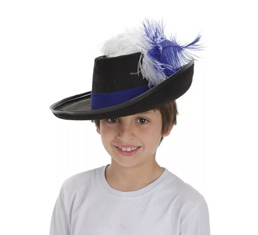 Translation missing: en.Sombrero de Mosquetero con pluma