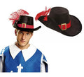 Sombrero de Mosquetero de Terciopelo con pluma