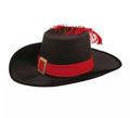 Sombrero de Mosquetero de Terciopelo para niño