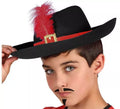 Sombrero de Mosquetero Negro Infantil