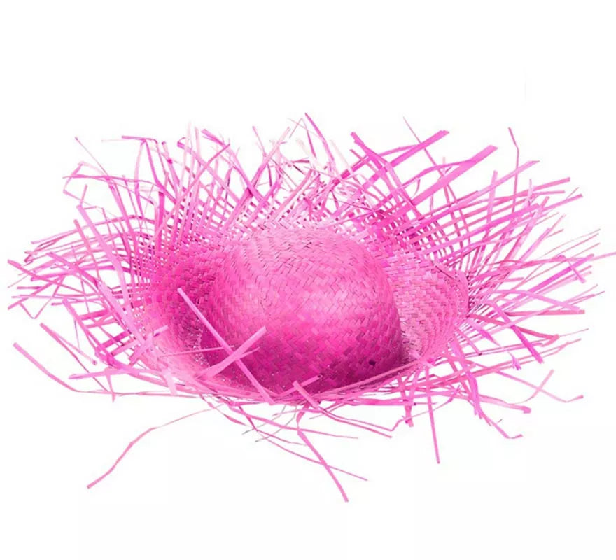 Sombrero de Paja fucsia