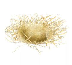 Classic dark straw hat