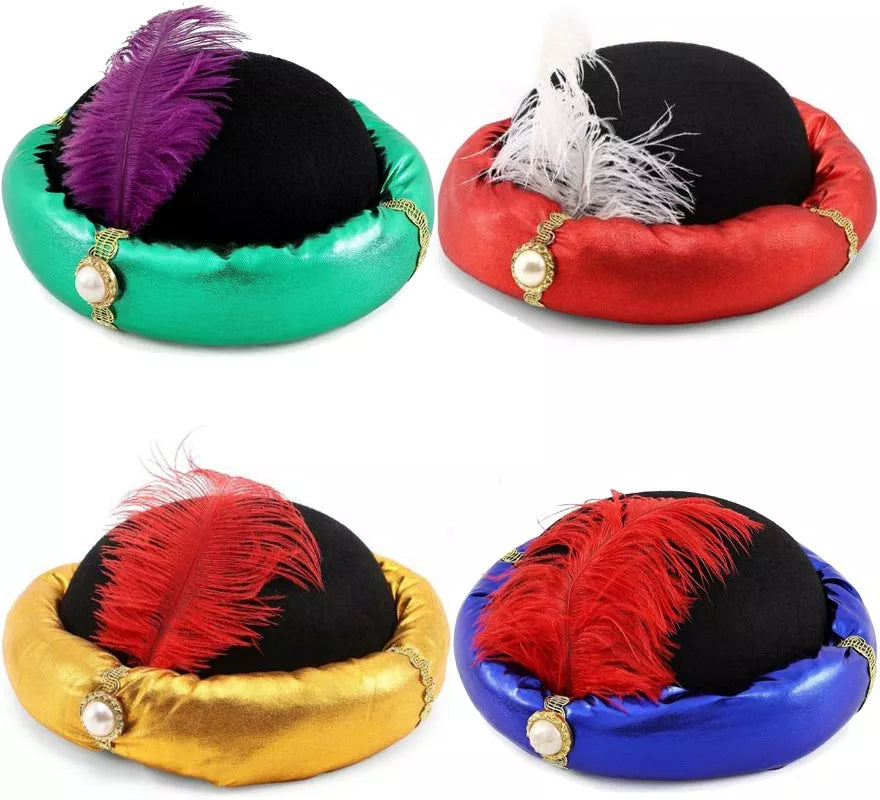 Sombrero de Paje Real para adulto en varios colores