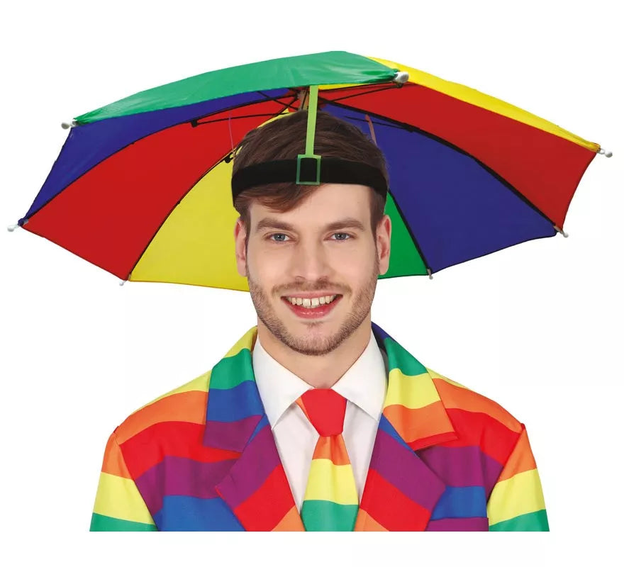 Translation missing: en.Sombrero de Paraguas multicolor de 55 cm