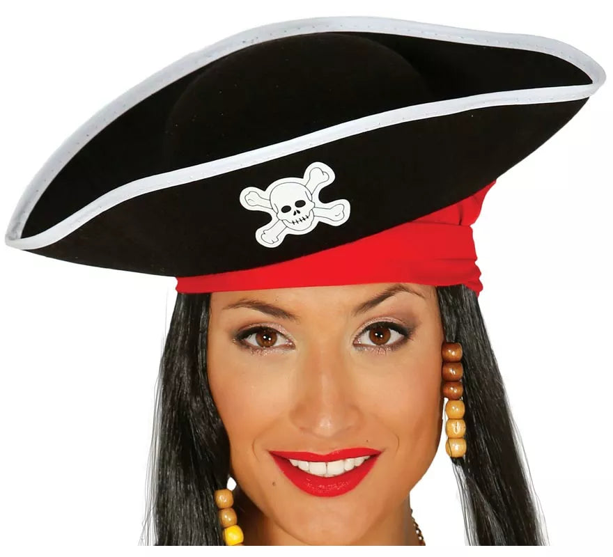 Sombrero de Pirata de fieltro