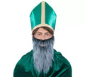 Sombrero de San Patricio con barba adulto