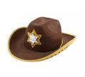 Sombrero de Sheriff marrón adulto
