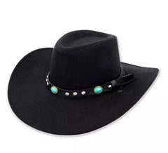 Adult Cowboy Hat with Black Belt