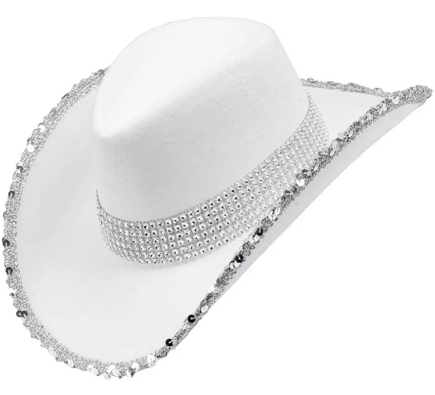 Sombrero de Vaquero con lentejuelas en varios colores