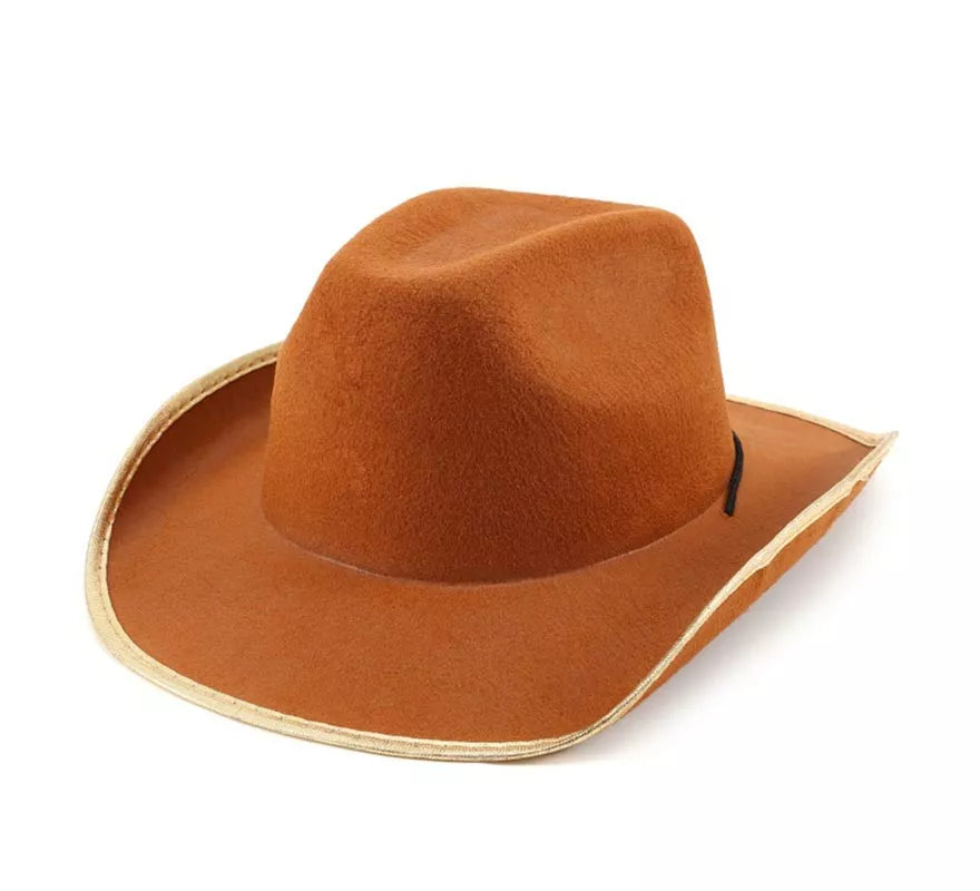 Translation missing: en.Sombrero de Vaquero marrón adulto