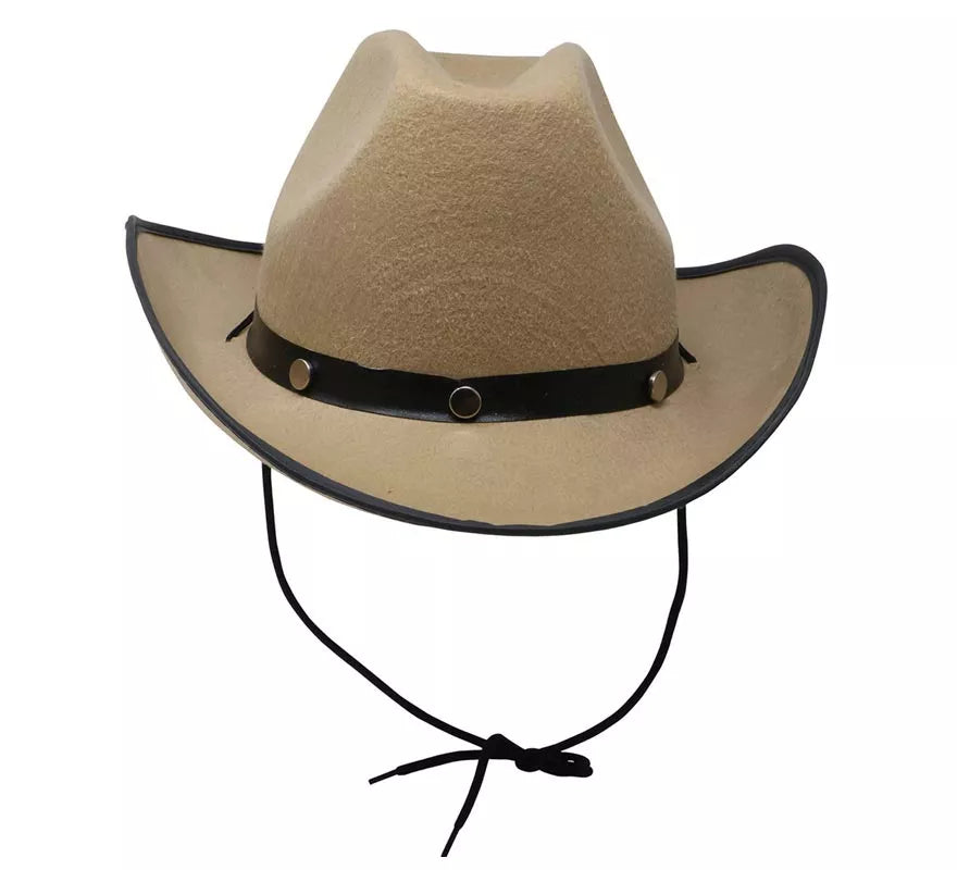 Sombrero de Vaquero Marrón Claro