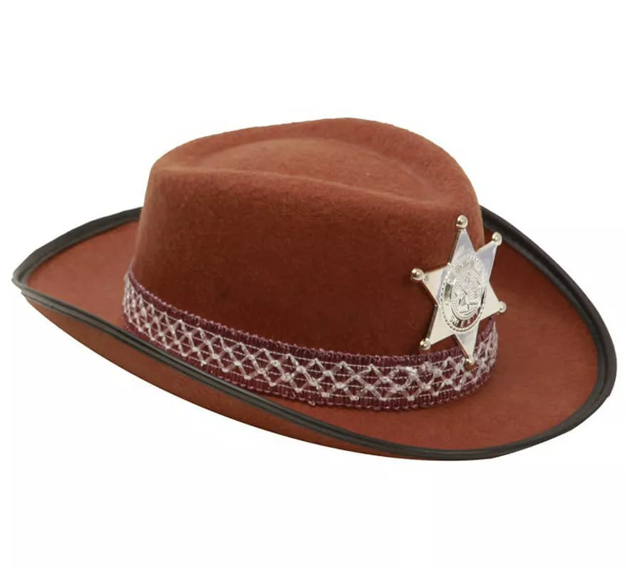 Translation missing: en.Sombrero de Vaquero para niños marrón