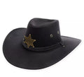 Sombrero de Vaquero Sheriff en varios colores adulto