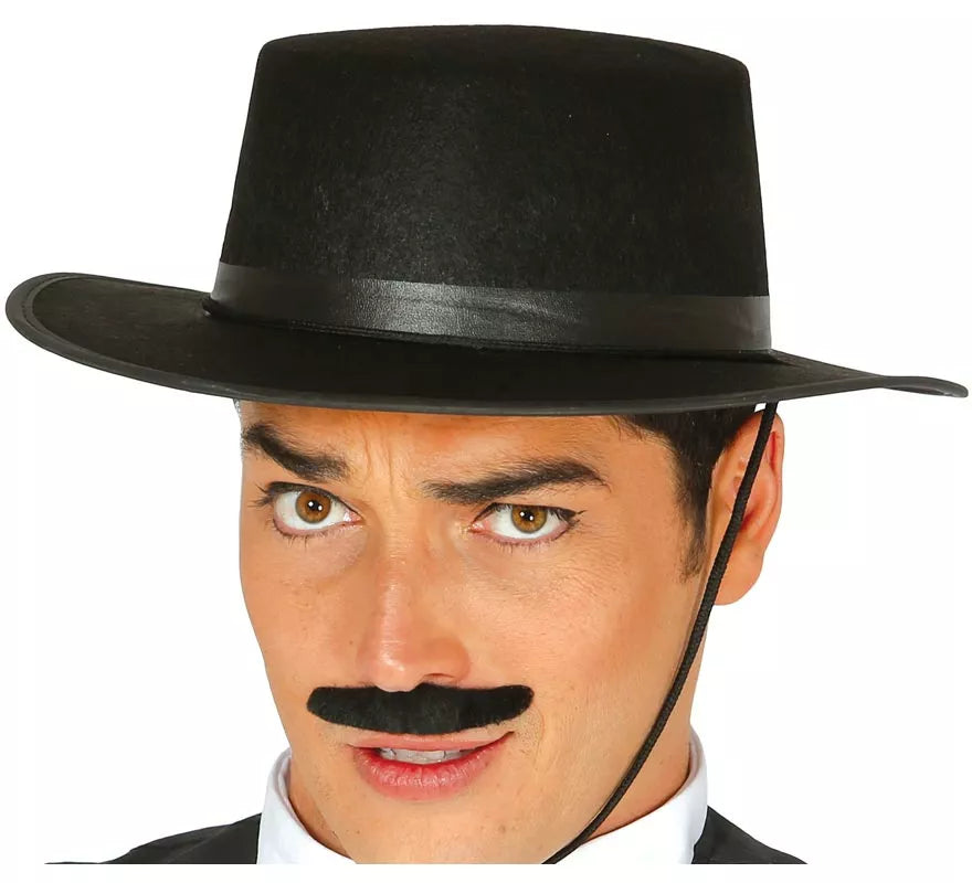 Translation missing: en.Sombrero fieltro Cordobes negro