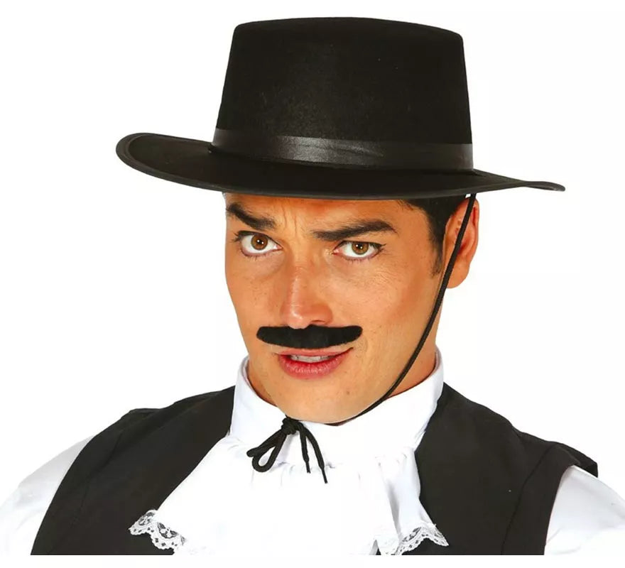 Sombrero fieltro Cordobes negro