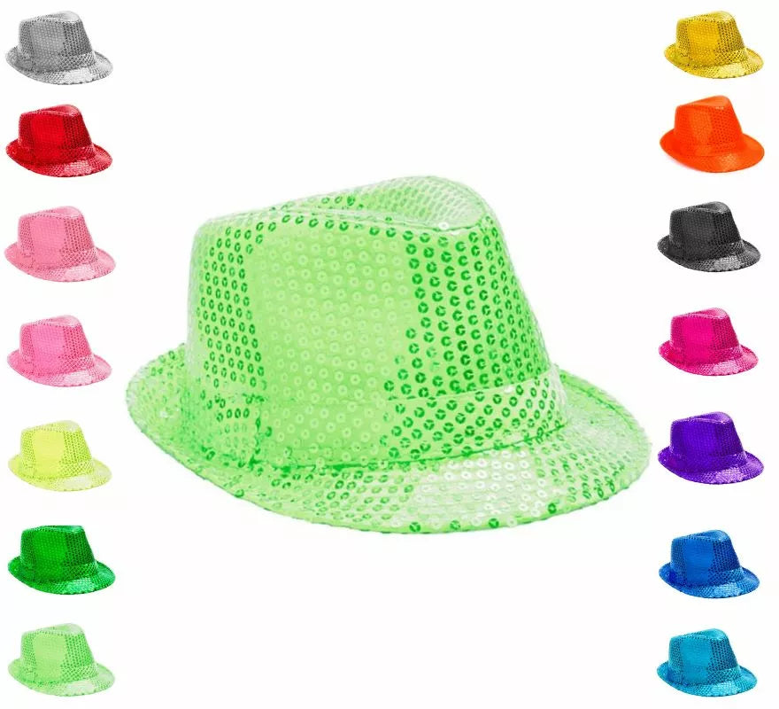 Translation missing: en.Sombrero Gánster de lentejuelas en varios colores