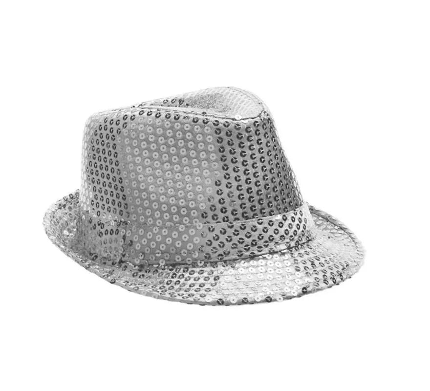 Sombrero Gánster de lentejuelas en varios colores