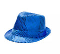 Sombrero Gánster de Lentejuelas Infantil en varios colores