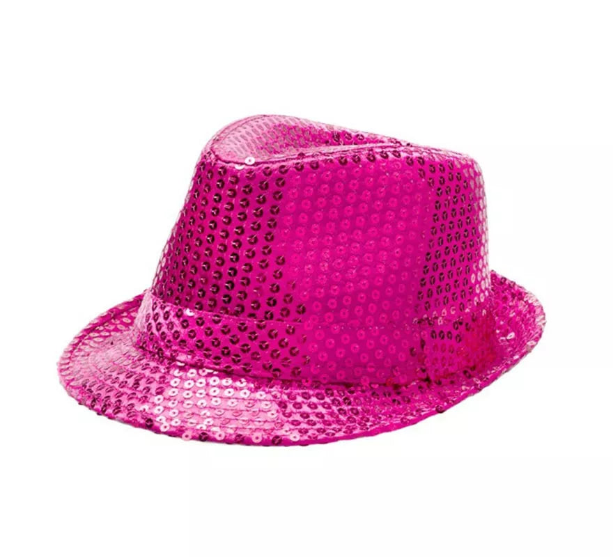 Sombrero Gánster de Lentejuelas Infantil en varios colores