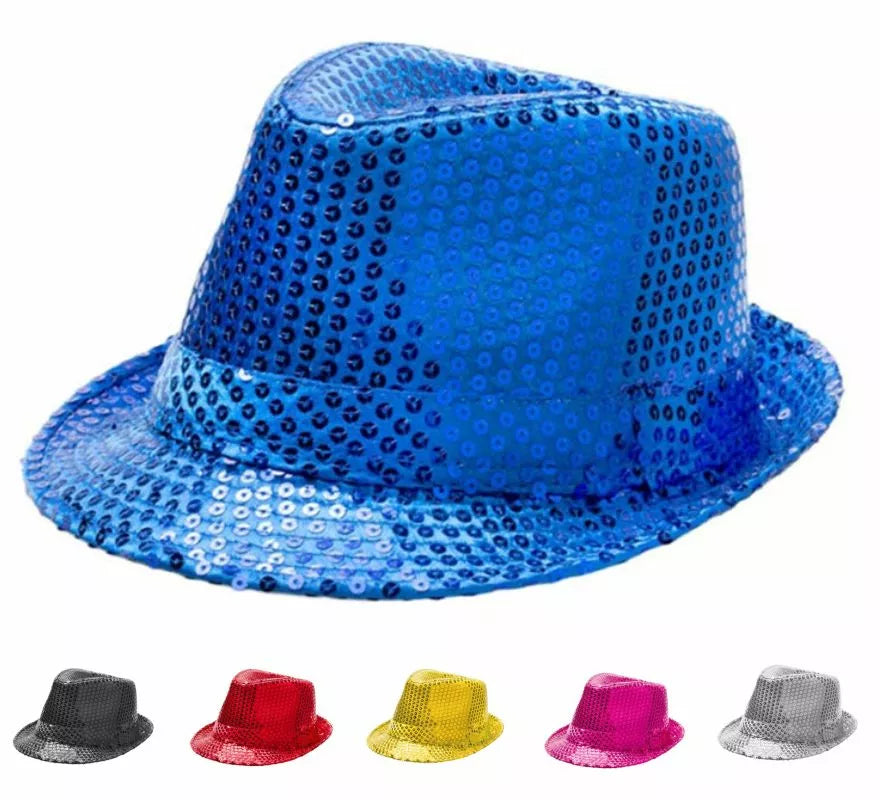 Translation missing: en.Sombrero Gánster de Lentejuelas Infantil en varios colores