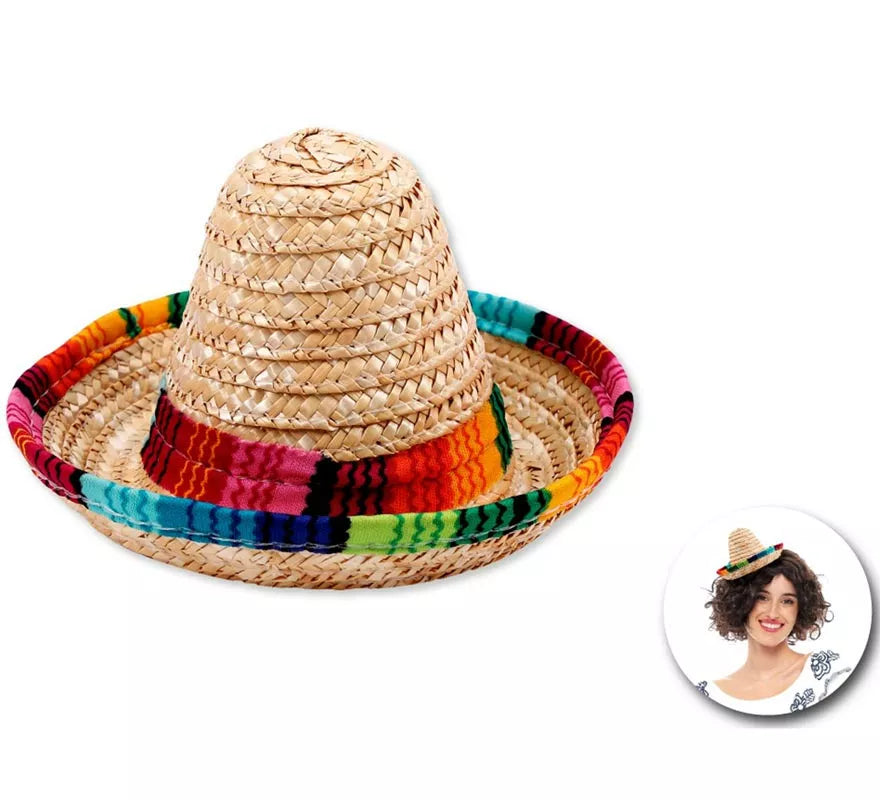 Translation missing: en.Sombrero Mejicano Mini multicolor