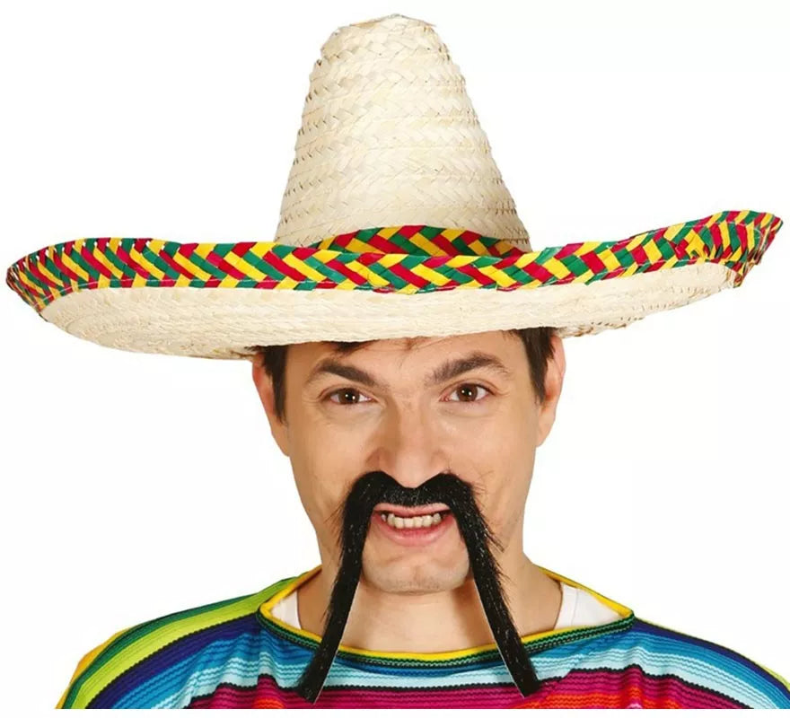 Sombrero Mexicano de paja 50 cms