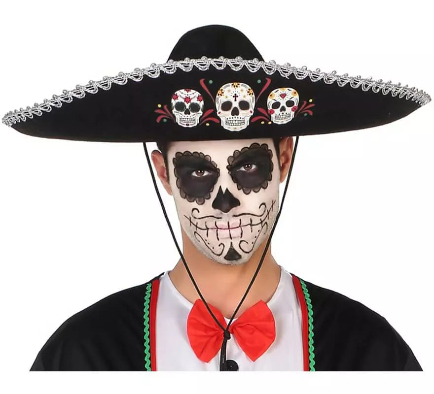 Translation missing: en.Sombrero Mexicano del Día de los Difuntos 58Cm