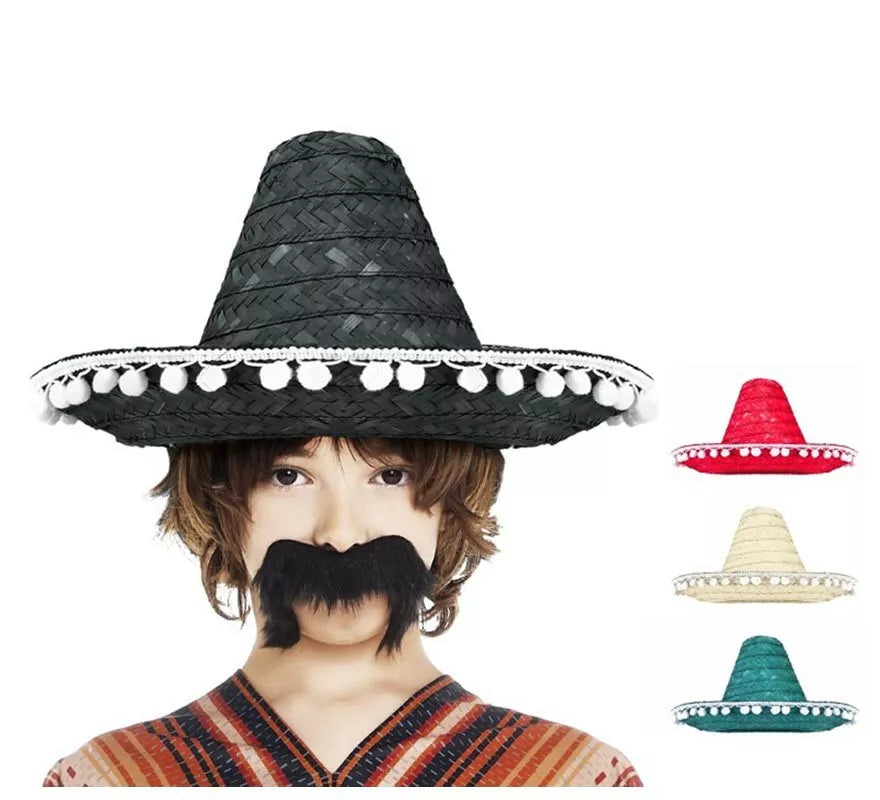 Translation missing: en.Sombrero Mexicano infantil de 35 cm colores surtidos