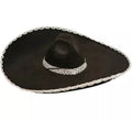Sombrero Mexicano o Mariachi negro de fieltro adulto