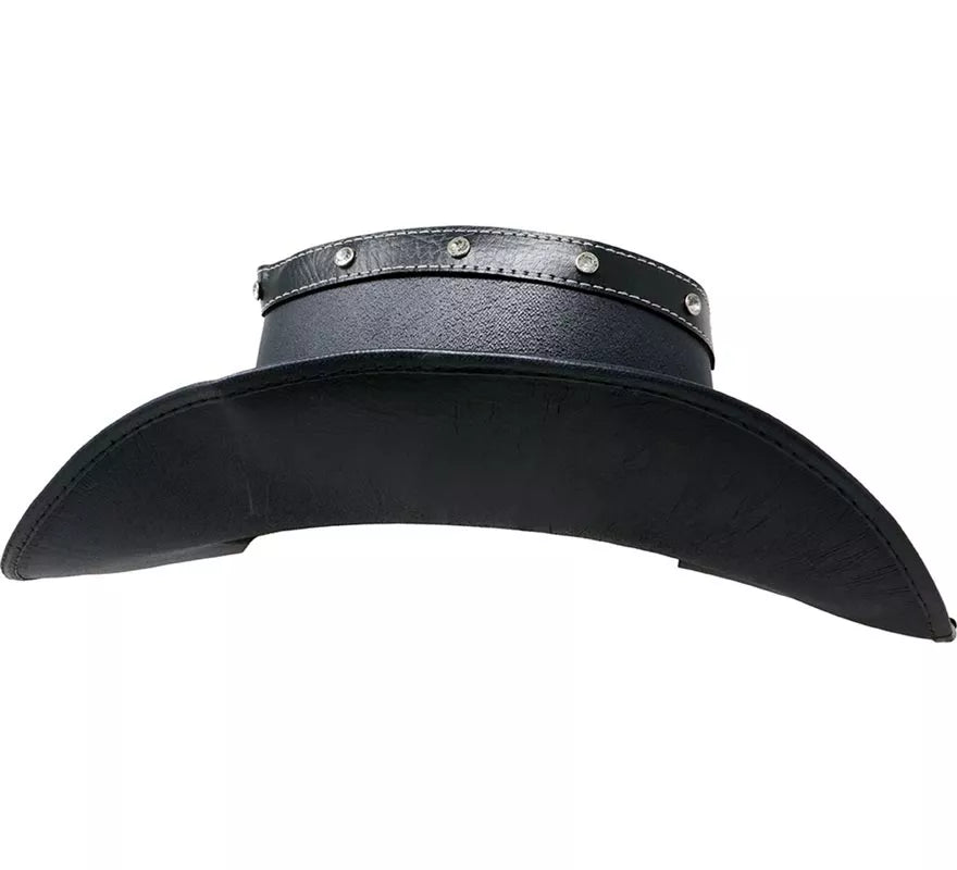 Sombrero negro con Calavera