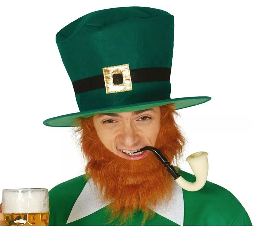 Sombrero o Gorro de San Patricio verde sin barba