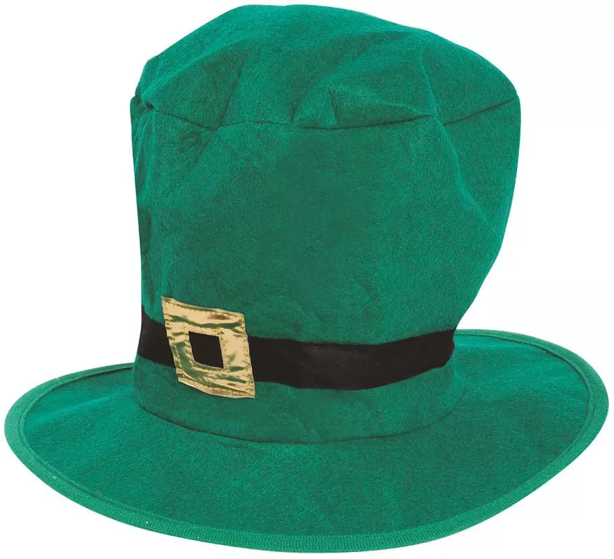 Sombrero o Gorro de San Patricio verde sin barba