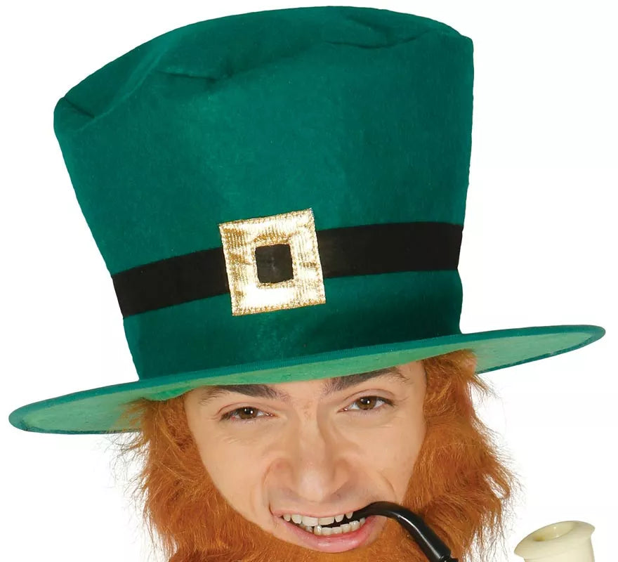 Sombrero o Gorro de San Patricio verde sin barba