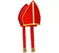 Sombrero o Mitra Terciopelo de Arzobispo o Cardenal