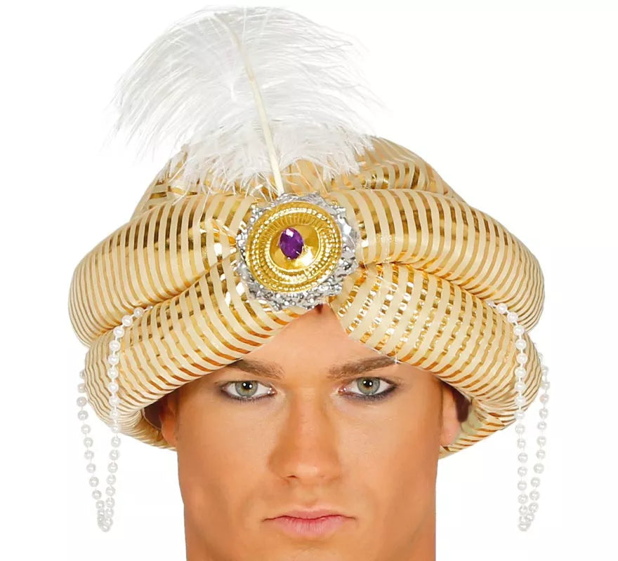 Sombrero o Turbante de Marajá o Paje Real