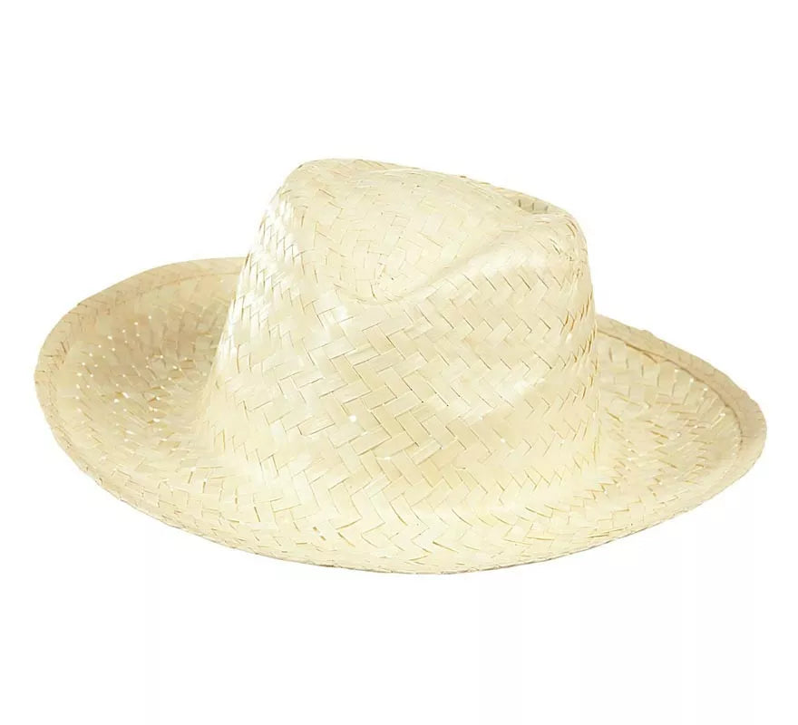 Sombrero Panamá tejido de palma en varios colores