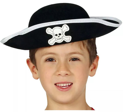 Sombrero Pirata de fieltro infantil