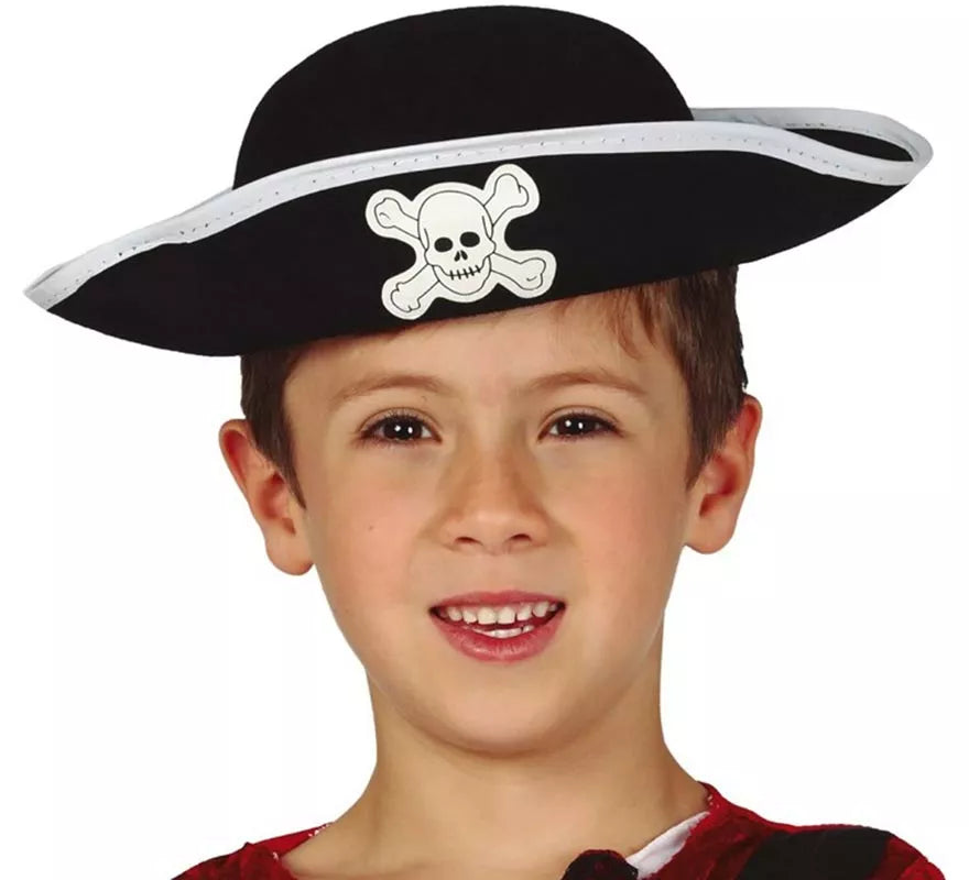 Sombrero Pirata de fieltro infantil