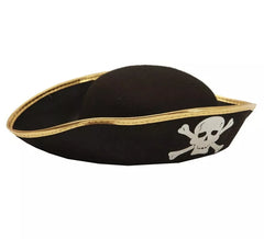 Chapéu de feltro pirata para crianças