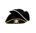Sombrero Pirata negro con calavera infantil colores surtidos