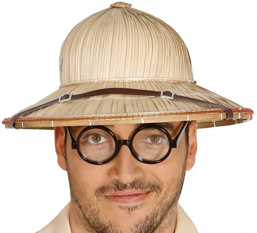 Sombrero Salacot de paja