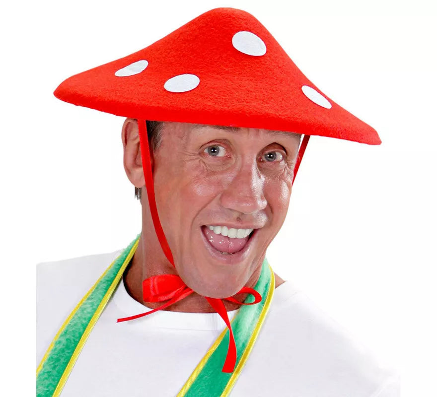 Sombrero Seta Rojo de Fieltro