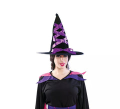 Lilac Braided Witch Hat