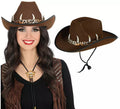 Sombrero Vaquero Australiano marrón adultos