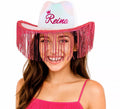 Sombrero Vaquero con Flecos 'Reina'