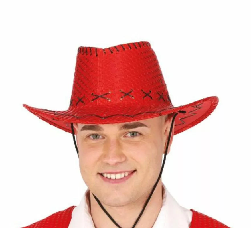 Sombrero Vaquero con lentejuelas en varios colores adulto