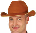 Sombrero Vaquero de fieltro marrón