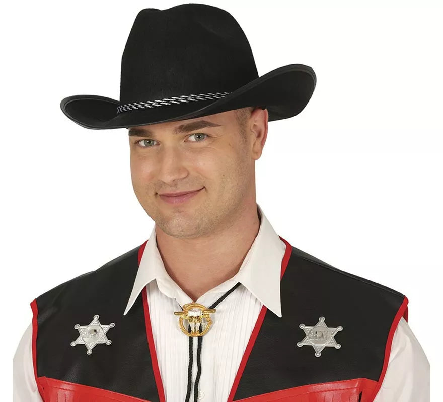 Translation missing: en.Sombrero Vaquero de fieltro negro