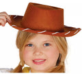 Sombrero vaquero de fieltro para niños
