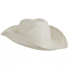 Natural Straw Cowboy Hat